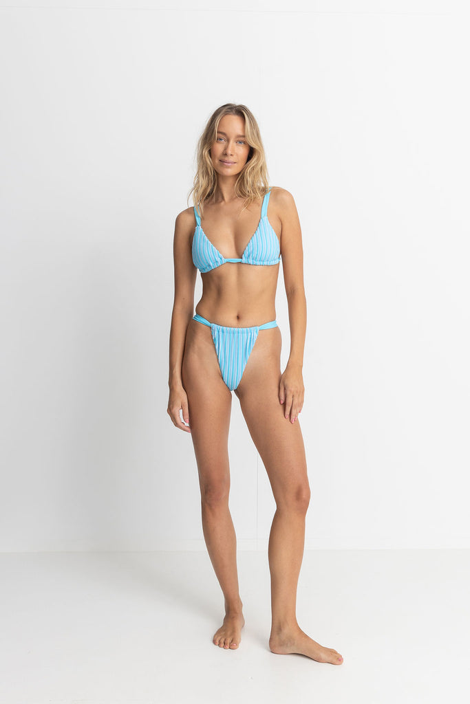 Rhythm Blue Terry Sands Stripe Soft Side Itsy Pant