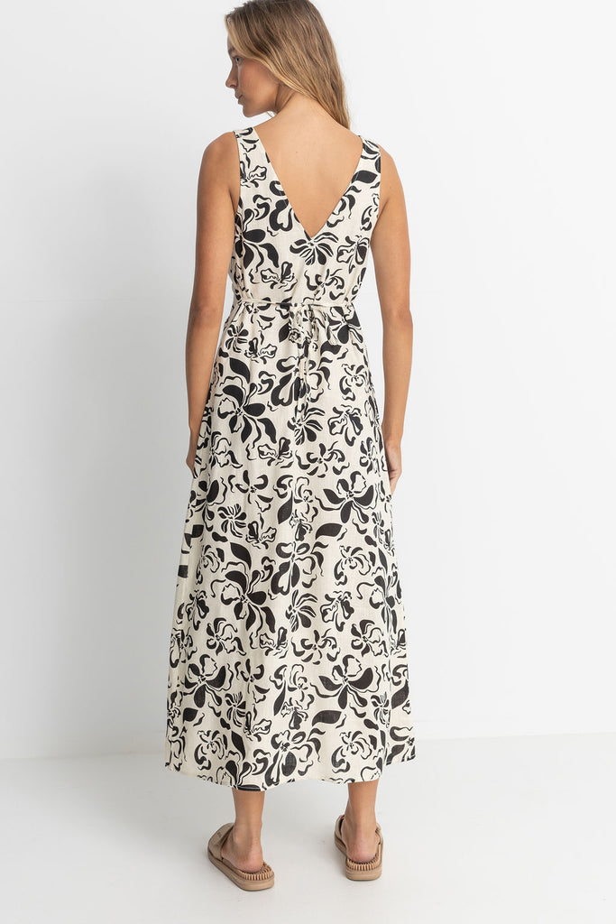 Rhythm Natural Sundance Floral Maxi Dress