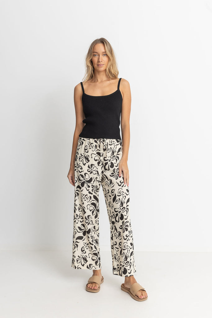 Rhythm Natural Sundance Drawstring Pant