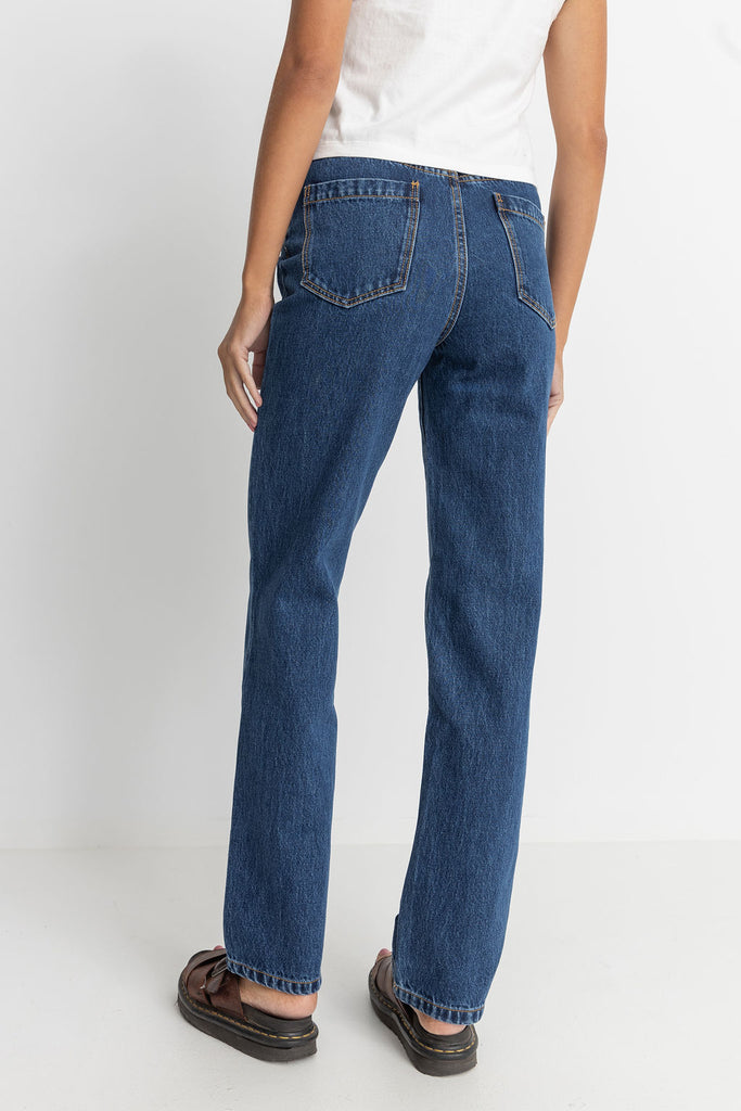 Rhythm Dark Wash Dakota Straight Leg Jean