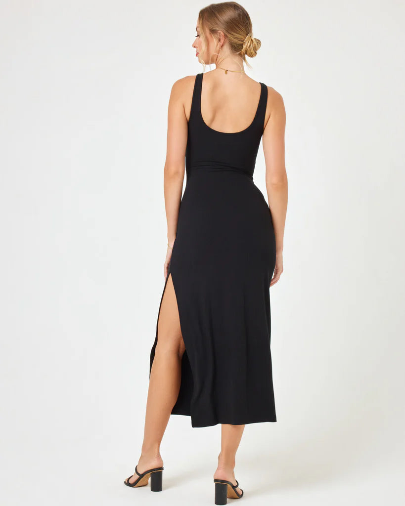 LSPACE Black Camille Dress