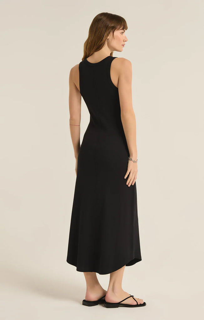 Z Supply Black Goodwin Midi Dress