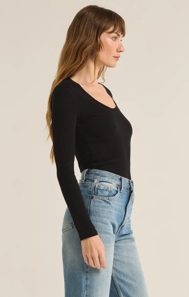 Z Supply Sirena Rib Long Sleeve