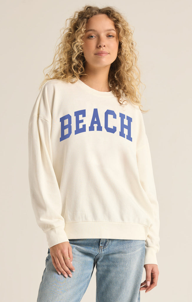 Z Supply Sea Salt Beach Sunday Sweatshirt