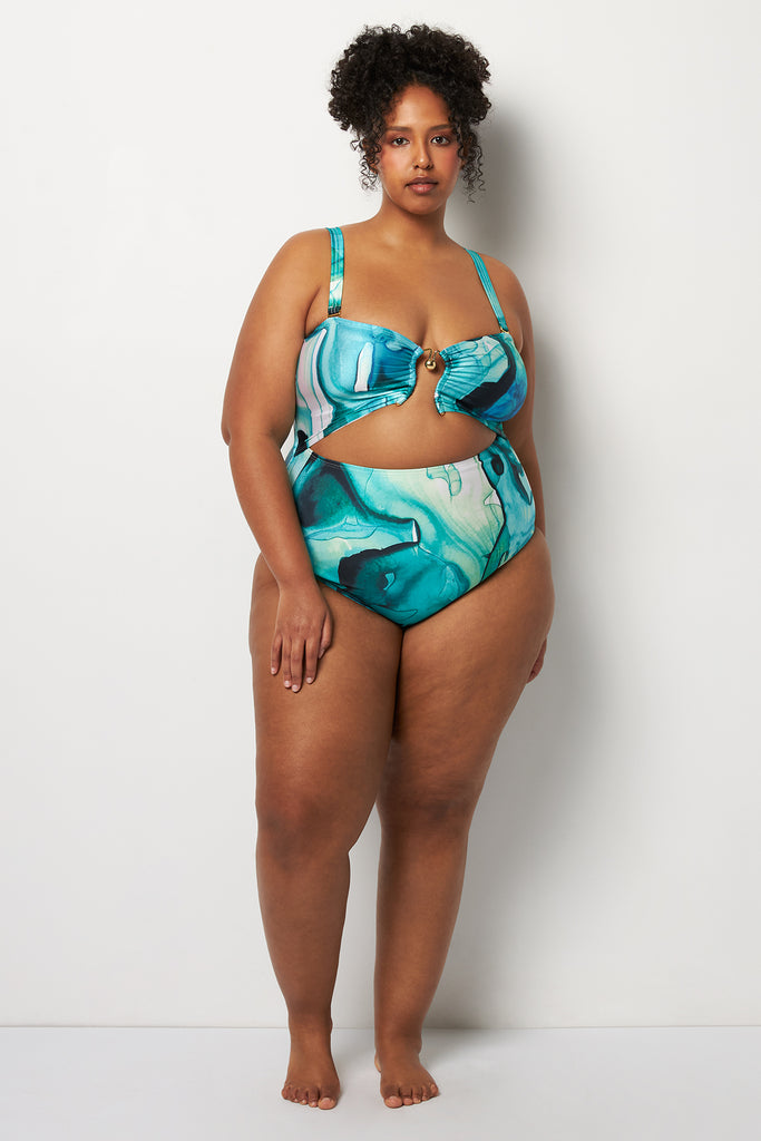 Villa Fresca Tropic Ink Isla One-Piece