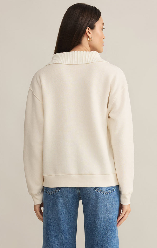 Z Supply Sea Salt Sonata Fleece Sweatshirt